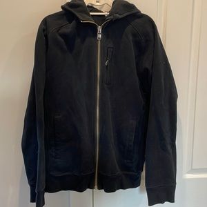 Mens Black Lululemon Zip Up Sweatshirt